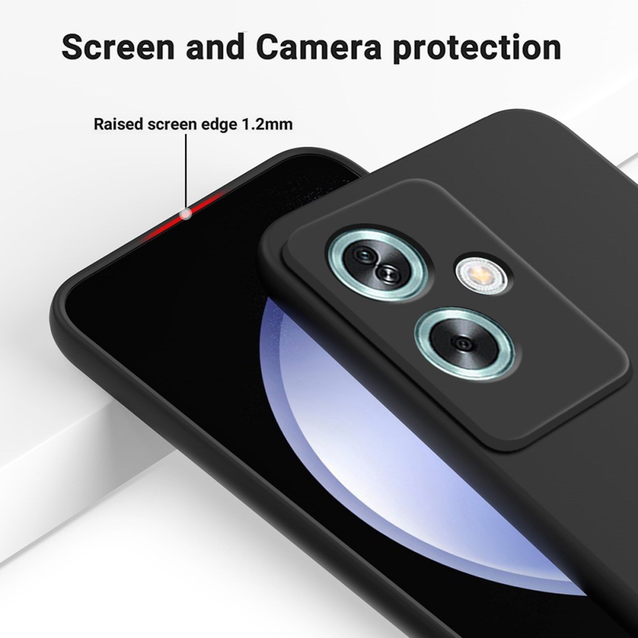 EIDERWOOD OnePlus Nord N30 SE (5G) Liquid Silikone Cover m. Strop - Sort