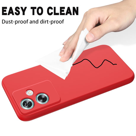 EIDERWOOD OnePlus Nord N30 SE (5G) Liquid Silikone Cover m. Strop - Rød