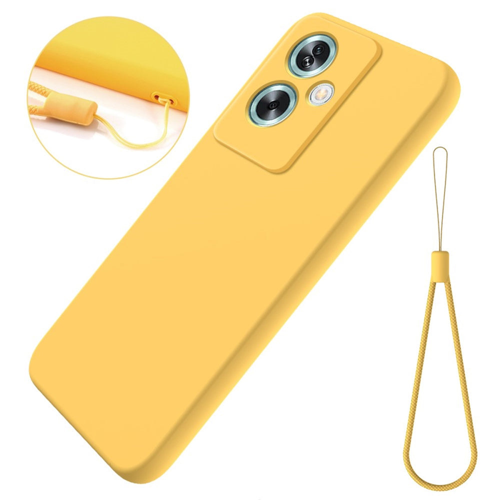 EIDERWOOD OnePlus Nord N30 SE (5G) Liquid Silikone Cover m. Strop - Gul