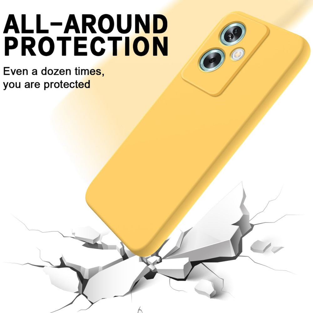 EIDERWOOD OnePlus Nord N30 SE (5G) Liquid Silikone Cover m. Strop - Gul