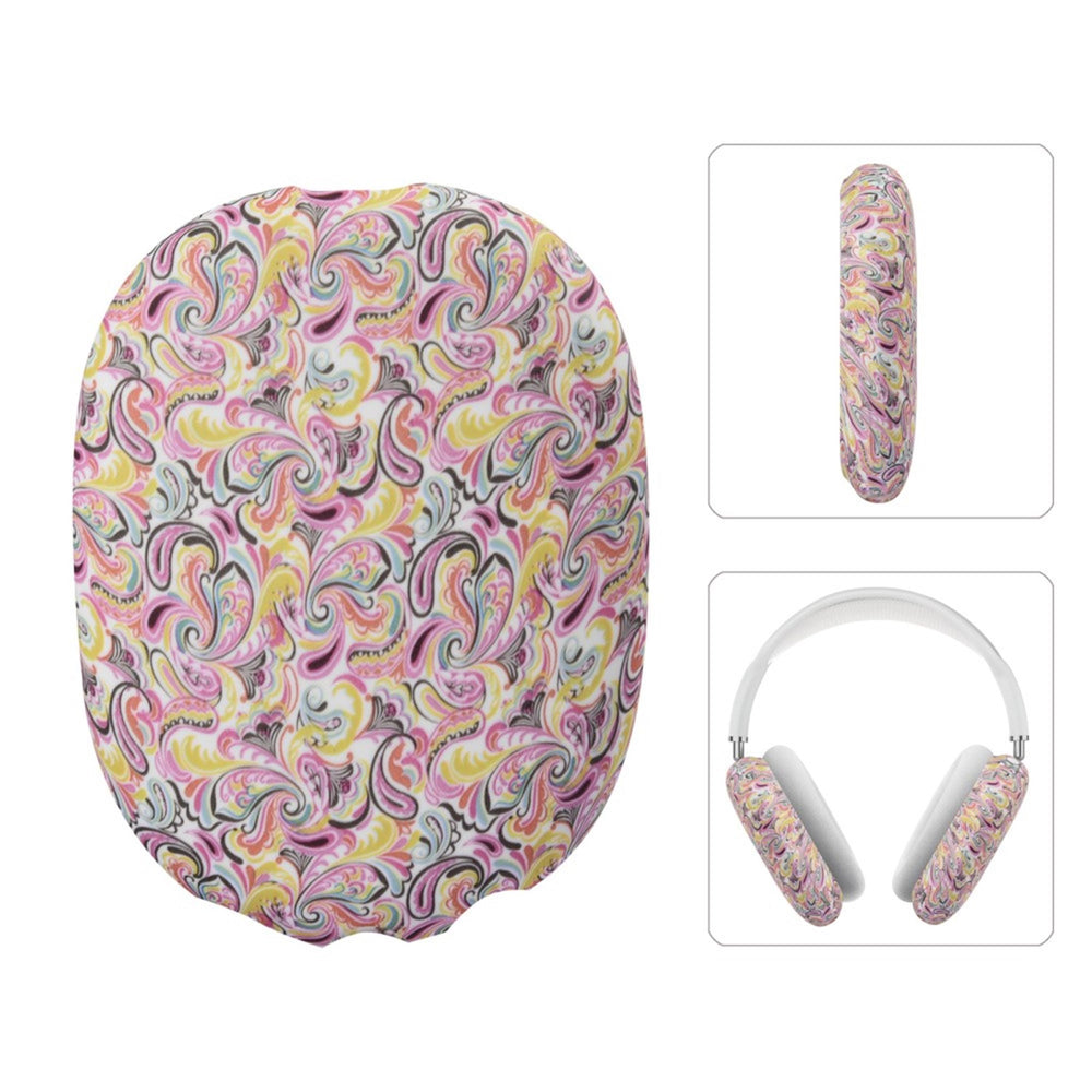 AirPods Max Silikone Cover m. Motiv - Multifarvet