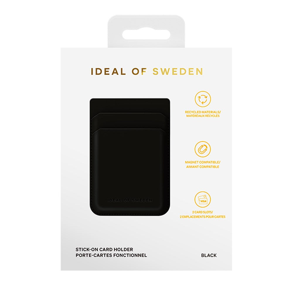 iDeal Of Sweden Universal Stick-On Kortholder - Sort