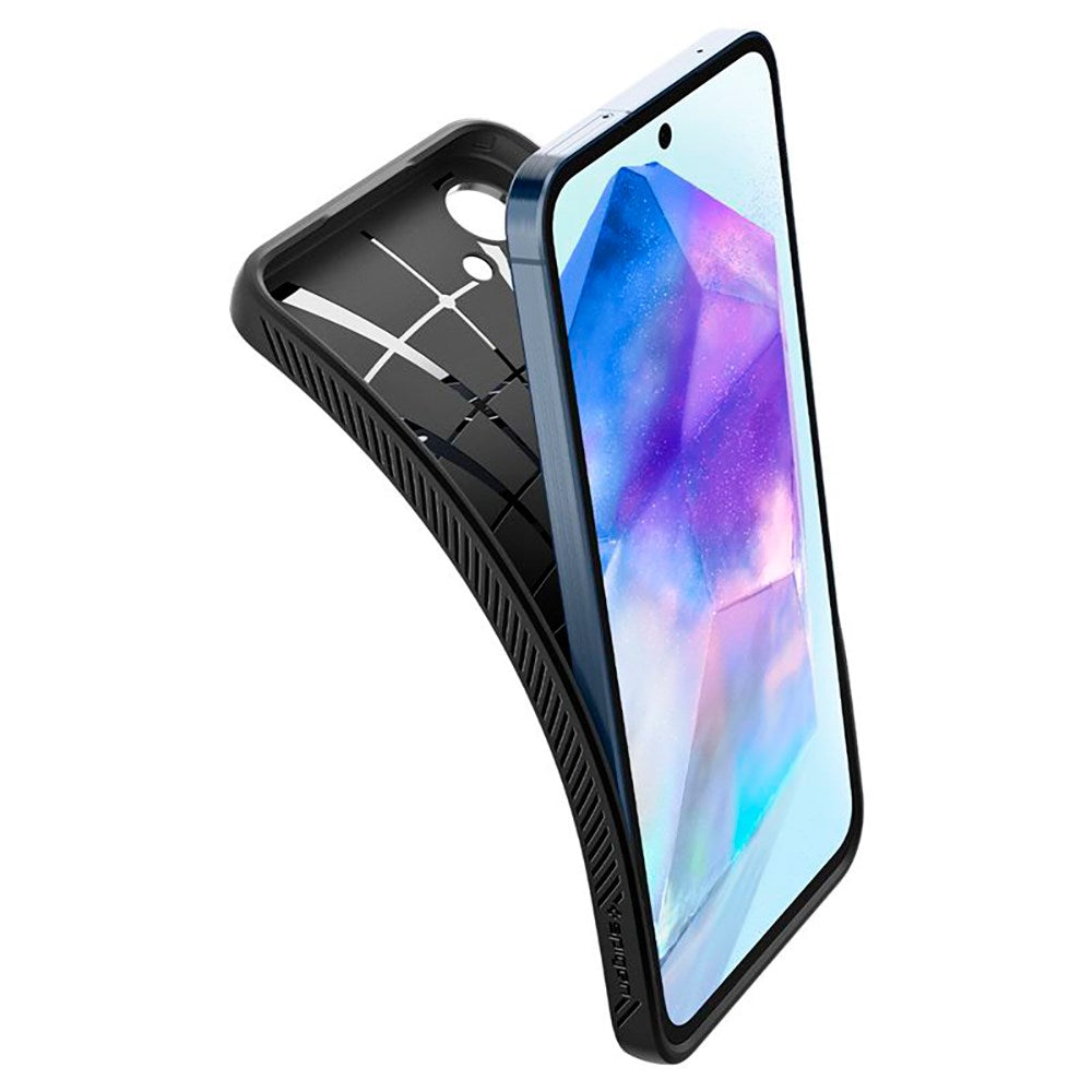 Samsung Galaxy A55 (5G) Spigen Liquid Air Cover - Sort