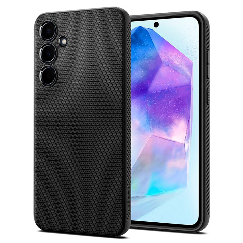 Samsung Galaxy A55 (5G) Spigen Liquid Air Cover - Sort