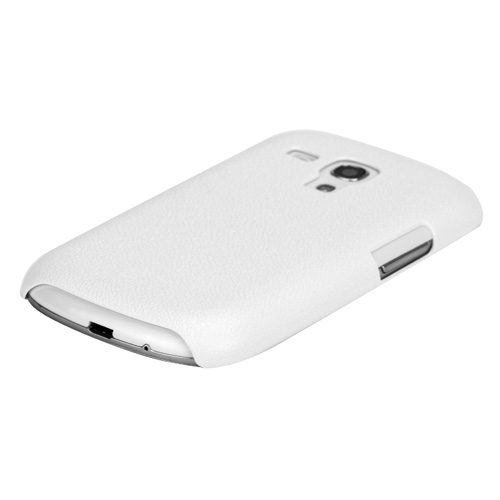 bestille minimum Siesta Samsung Galaxy S3 Mini Shell Cover Hvid | MOBILCOVERS.DK
