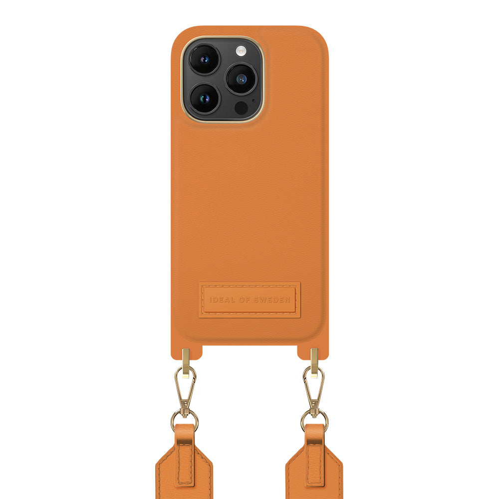 forkorte Elektriker komplikationer iDeal Of Sweden iPhone 14 Pro Athena Necklace Cover m. Lille Taske - Orange  Sorbet | MOBILCOVERS.DK