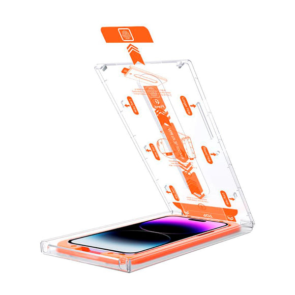 iPhone 12 / 12 Pro Mobile Origin Beskyttelsesglas - Case Friendly - 2 stk. - Gennemsigtig