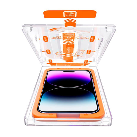 iPhone 12 / 12 Pro Mobile Origin Beskyttelsesglas - Case Friendly - 2 stk. - Gennemsigtig