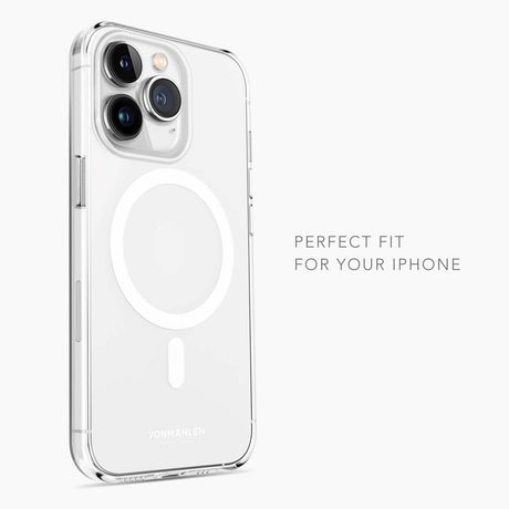 Vonmählen iPhone 15 Pro Transparent Cover - MagSafe Kompatibel - Gennemsigtig