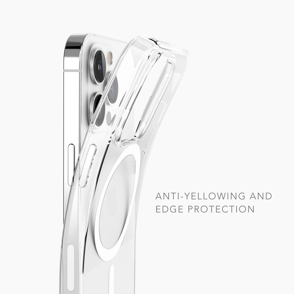 Vonmählen iPhone 15 Pro Transparent Cover - MagSafe Kompatibel - Gennemsigtig