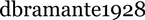 dbramante1928 logo